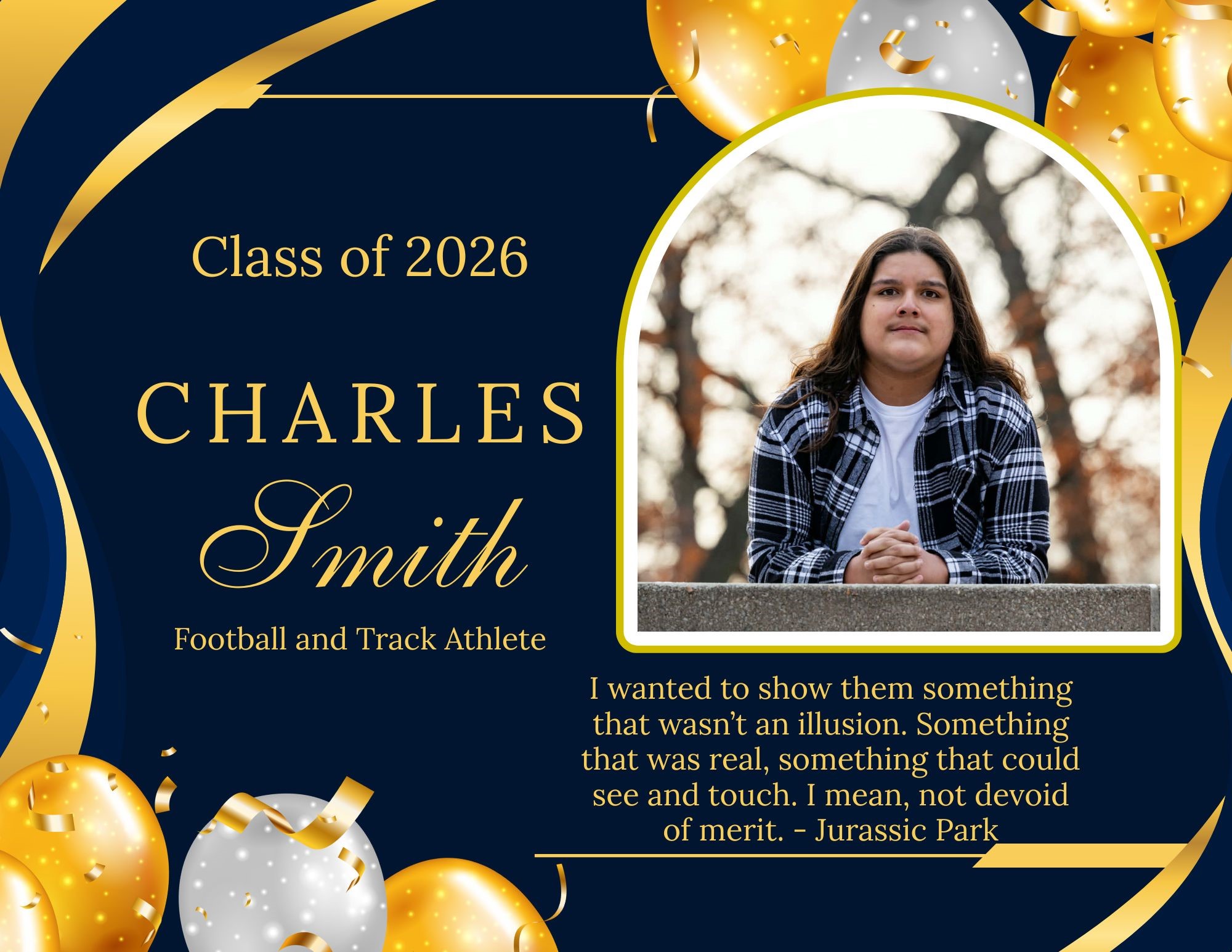 Senior Spotlight: Charles Smith 